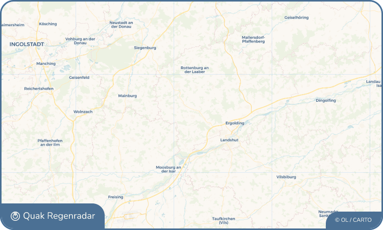 Quak Regenradar-Widget Furth