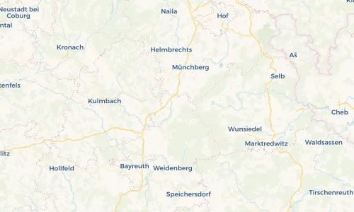 Regenradar Vorschaubild - Aktuelle Niederschläge in Gefrees und Umgebung