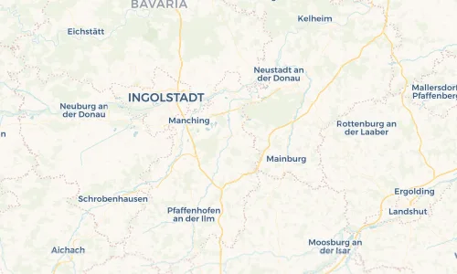 Regenradar Vorschaubild - Aktuelle Niederschläge in Geisenfeld und Umgebung
