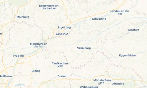 Regenradar Vorschaubild - Aktuelle Niederschläge in Geisenhausen und Umgebung