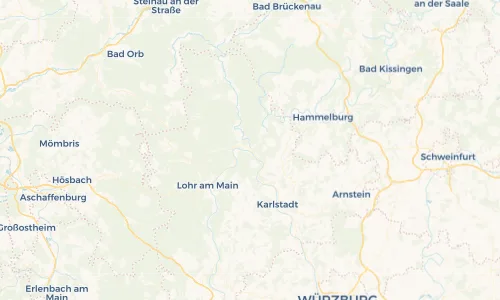 Regenradar Vorschaubild - Aktuelle Niederschläge in Gemünden am Main und Umgebung