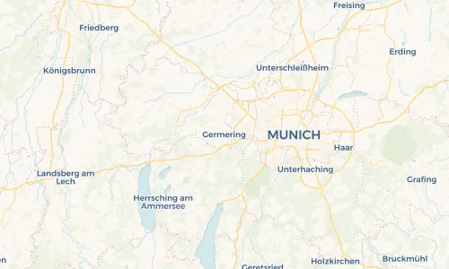 Regenradar Vorschaubild - Aktuelle Niederschläge in Germering und Umgebung