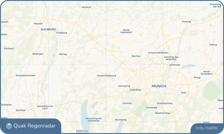 Quak Regenradar-Widget Gernlinden