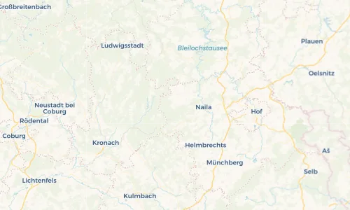 Regenradar Vorschaubild - Aktuelle Niederschläge in Geroldsgrün und Umgebung