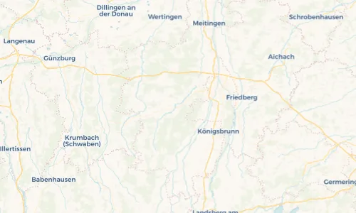Regenradar Vorschaubild - Aktuelle Niederschläge in Gessertshausen und Umgebung
