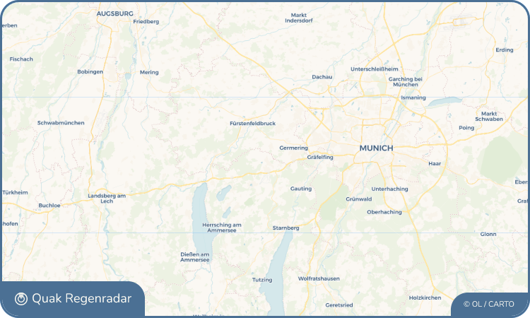 Quak Regenradar-Widget Gilching