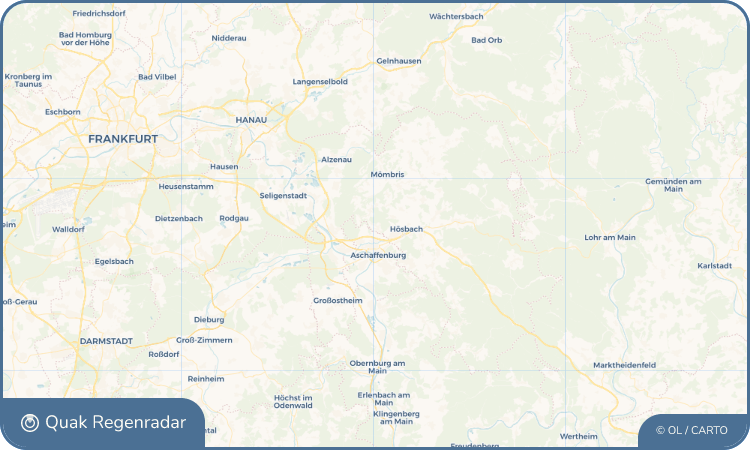 Quak Regenradar-Widget Glattbach