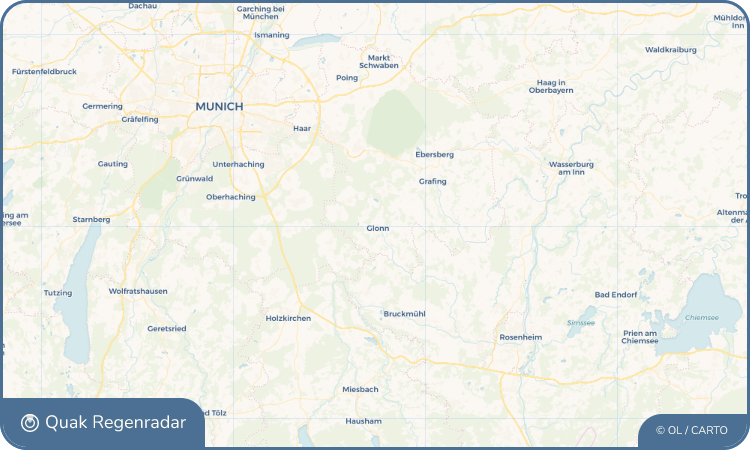 Quak Regenradar-Widget Glonn