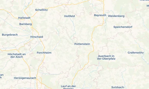 Regenradar Vorschaubild - Aktuelle Niederschläge in Gößweinstein und Umgebung