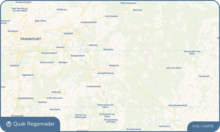 Quak Regenradar-Widget Goldbach
