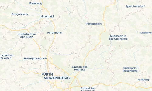 Regenradar Vorschaubild - Aktuelle Niederschläge in Gräfenberg und Umgebung