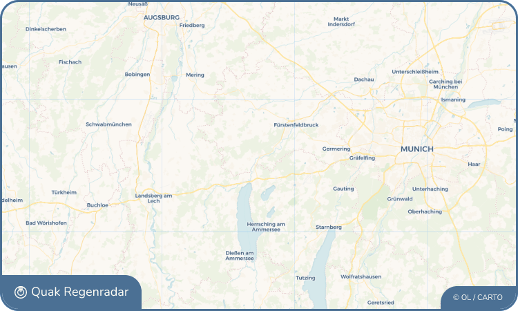 Quak Regenradar-Widget Grafrath