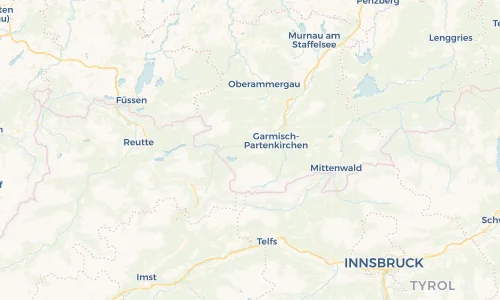 Regenradar Vorschaubild - Aktuelle Niederschläge in Grainau und Umgebung