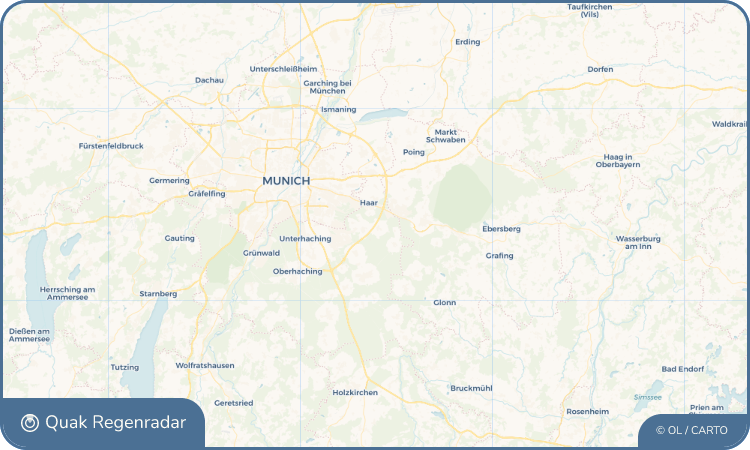 Quak Regenradar-Widget Grasbrunn