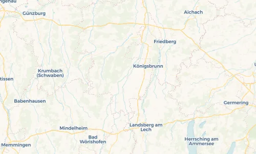 Regenradar Vorschaubild - Aktuelle Niederschläge in Großaitingen und Umgebung