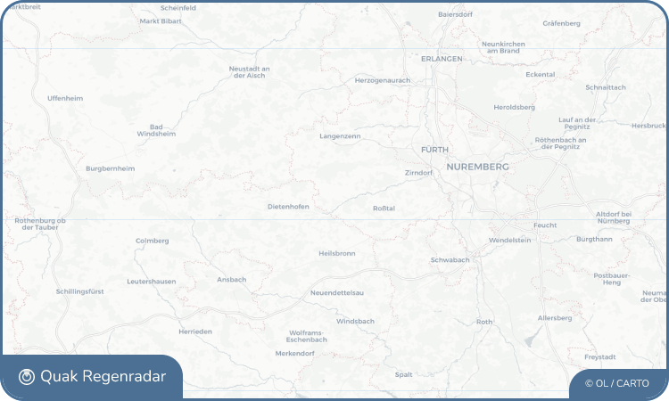 Regenradar-Widget für Großhabersdorf