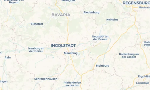 Regenradar Vorschaubild - Aktuelle Niederschläge in Großmehring und Umgebung