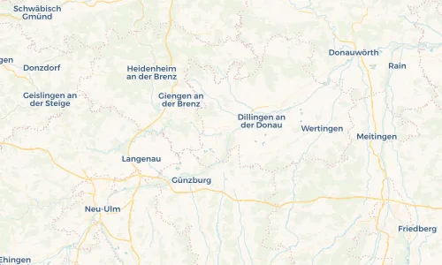 Regenradar Vorschaubild - Aktuelle Niederschläge in Gundelfingen an der Donau und Umgebung