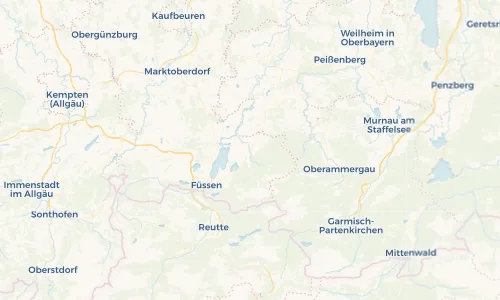 Regenradar Vorschaubild - Aktuelle Niederschläge in Halblech und Umgebung