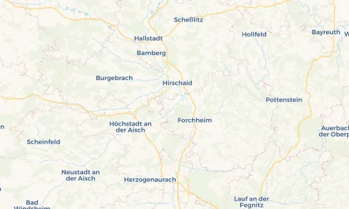 Regenradar Vorschaubild - Aktuelle Niederschläge in Hallerndorf und Umgebung
