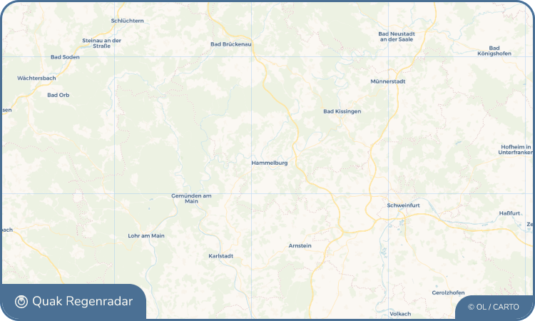 Quak Regenradar-Widget Hammelburg