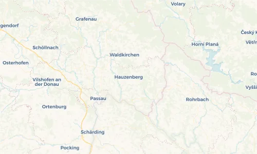 Regenradar Vorschaubild - Aktuelle Niederschläge in Hauzenberg und Umgebung