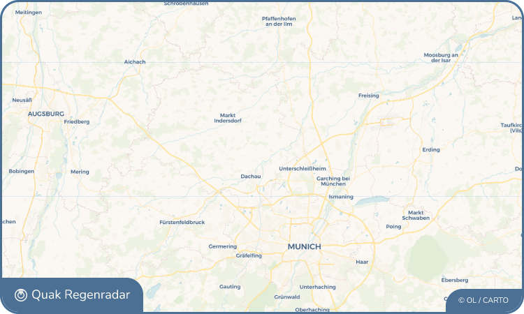 Quak Regenradar-Widget Hebertshausen