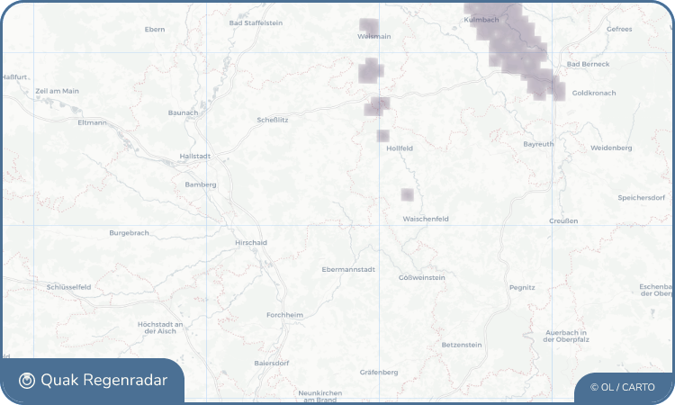 Regenradar-Widget für Heiligenstadt i.OFr.