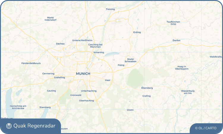 Quak Regenradar-Widget Heimstetten