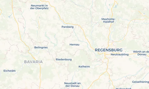 Regenradar Vorschaubild - Aktuelle Niederschläge in Hemau und Umgebung