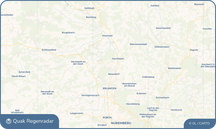 Regenradar-Widget für Heroldsbach