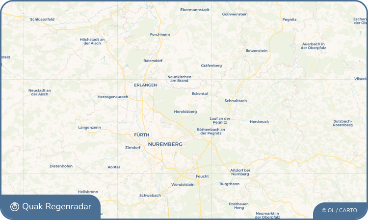 Quak Regenradar-Widget Heroldsberg