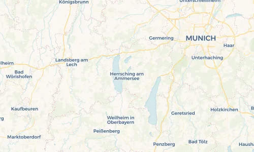 Regenradar Vorschaubild - Aktuelle Niederschläge in Herrsching am Ammersee und Umgebung