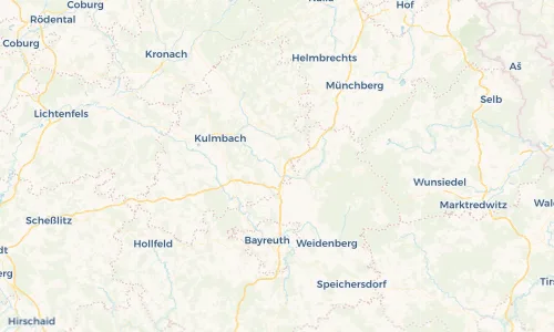 Regenradar Vorschaubild - Aktuelle Niederschläge in Himmelkron und Umgebung
