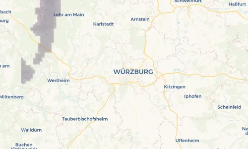 Regenradar Vorschaubild - Aktuelle Niederschläge in Höchberg und Umgebung