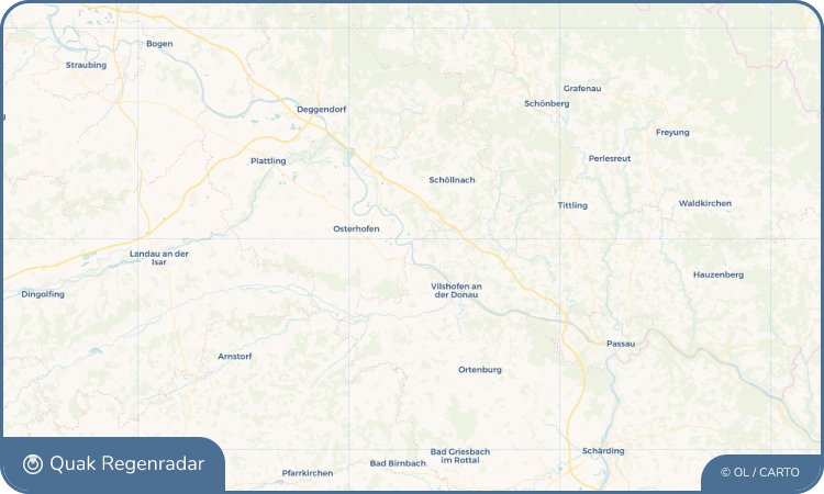 Quak Regenradar-Widget Hofkirchen