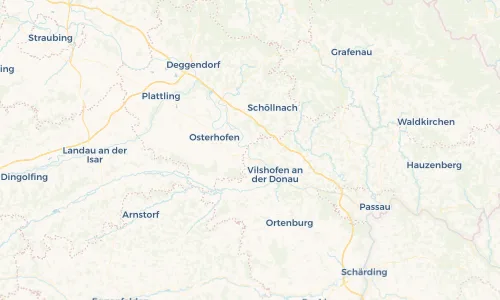 Regenradar Vorschaubild - Aktuelle Niederschläge in Hofkirchen und Umgebung