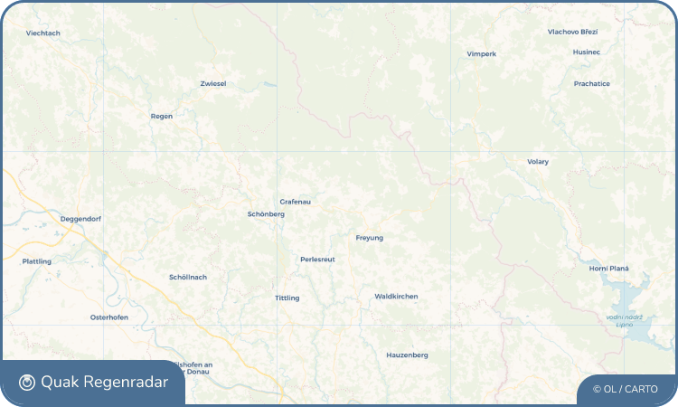 Quak Regenradar-Widget Hohenau