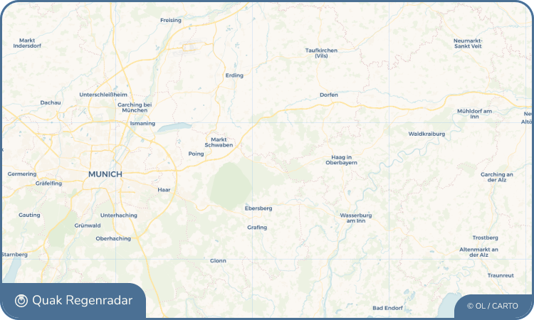 Regenradar-Widget für Hohenlinden