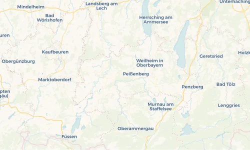 Regenradar Vorschaubild - Aktuelle Niederschläge in Hohenpeißenberg und Umgebung