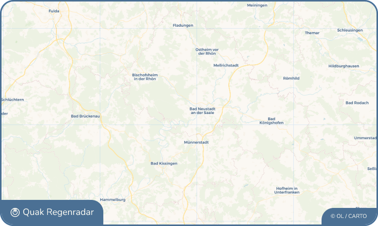 Quak Regenradar-Widget Hohenroth