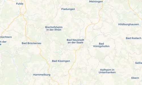 Regenradar Vorschaubild - Aktuelle Niederschläge in Hohenroth und Umgebung