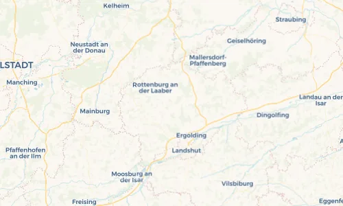 Regenradar Vorschaubild - Aktuelle Niederschläge in Hohenthann und Umgebung