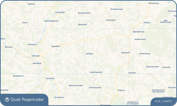 Quak Regenradar-Widget Hollfeld