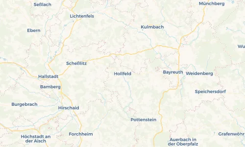 Regenradar Vorschaubild - Aktuelle Niederschläge in Hollfeld und Umgebung