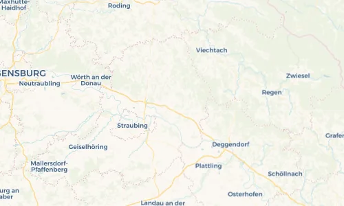 Regenradar Vorschaubild - Aktuelle Niederschläge in Hunderdorf und Umgebung