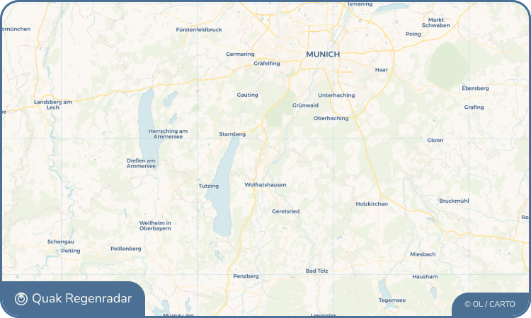 Quak Regenradar-Widget Icking
