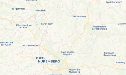 Regenradar Vorschaubild - Aktuelle Niederschläge in Igensdorf und Umgebung