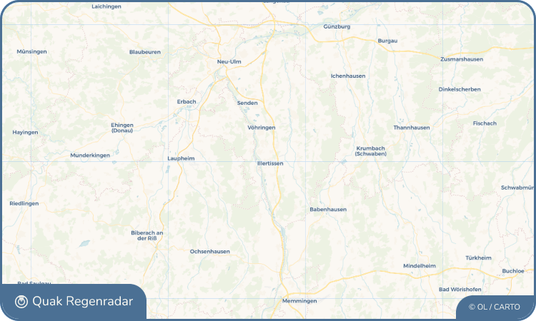 Quak Regenradar-Widget Illertissen