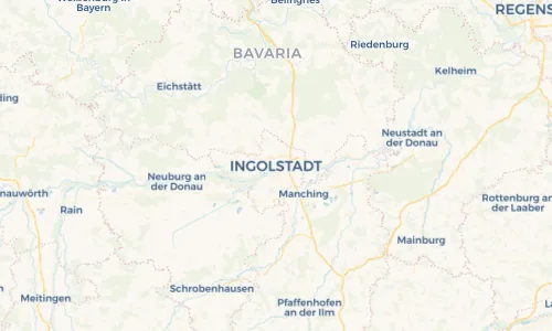 Regenradar Vorschaubild - Aktuelle Niederschläge in Ingolstadt und Umgebung